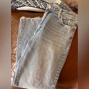 Just black denim jeans